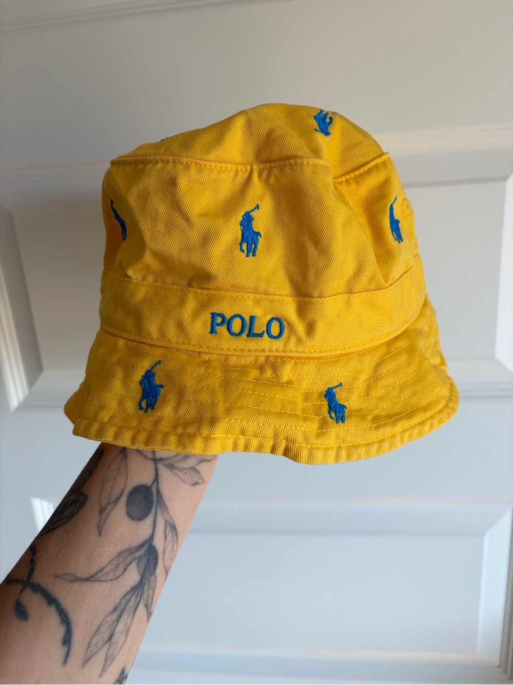 Ralph Lauren Cotton Chino Bucket Hat - Picture 2 of 7